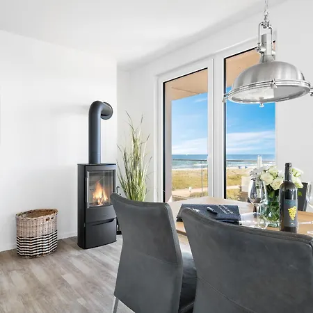 Beachwaveone- 2 Og, Meerblick, Balkon, Kamin, Sauna Apartment Olpenitz