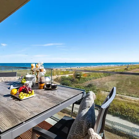 Apartment Beachwaveone- 2 Og, Meerblick, Balkon, Kamin, Sauna *