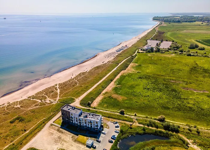 Beachwaveone- 2 Og, Meerblick, Balkon, Kamin, Sauna Olpenitz